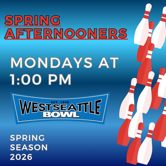 Afternooners - Mondays at 1:00pm - Spring/Summer 2026