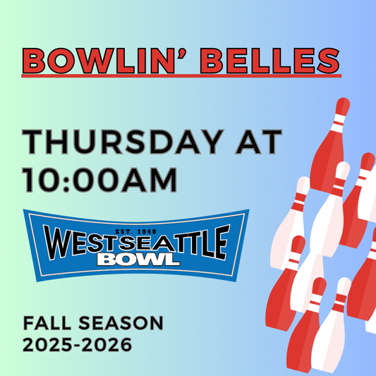 Bowlin' Belles League - Thursdays at 10:00am - 2025-2026 Season