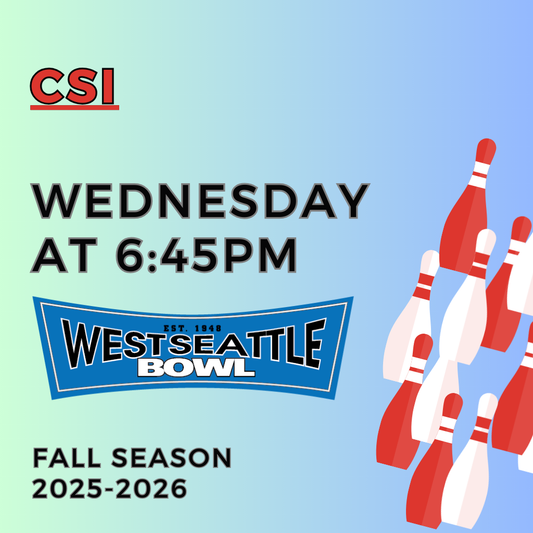 CSI League - Wednesdays at 6:45pm - 2025-2026 Season