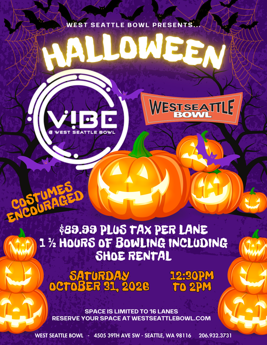 🎃 Halloween Glow Zone on October 31st! 👻