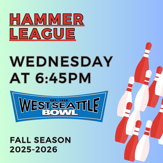 Hammer League - Wednesdays at 6:45pm - 2025-2026 Season