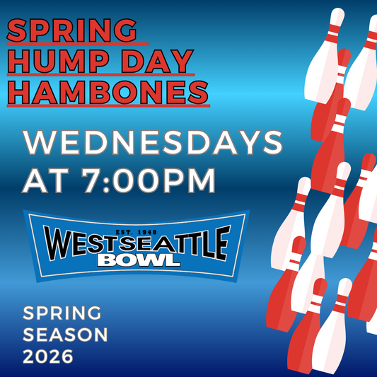 Hump Day Hambones - Wednesdays at 7:00pm - Spring/Summer 2026