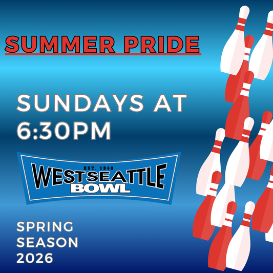Summer Pride League - Sundays at 6:30pm - Spring/Summer 2026