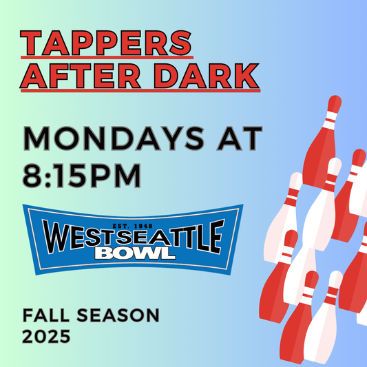 Tappers After Dark - Mondays at 8:15pm - Fall 2025