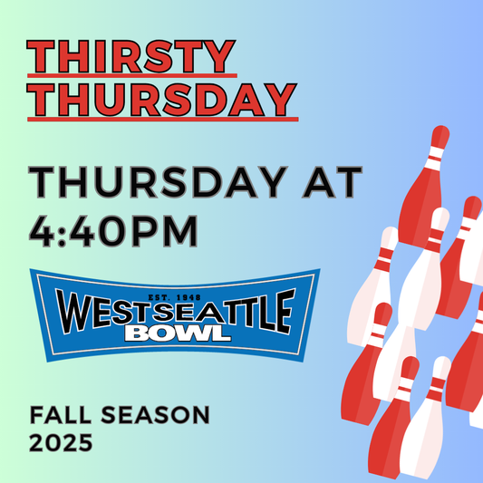Thirsty Thursdays League - Thursdays at 4:40pm - Fall 2025 Season