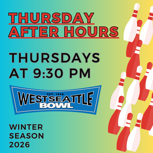 Thursday After Hours League - Thursdays at 9:30pm - Jan-Apr 2026