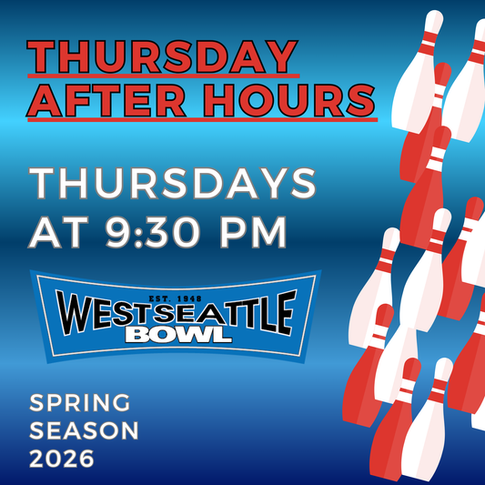Thursday After Hours League - Thursdays at 9:30pm - Spring/Summer 2026