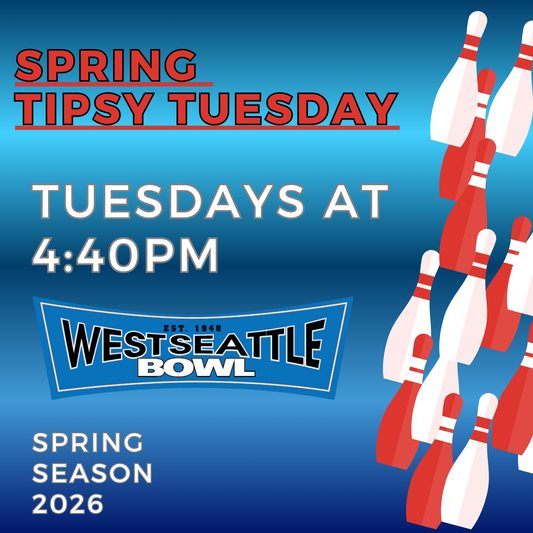 Tipsy Tuesdays League - Tuesdays at 4:40pm - Spring/Summer 2026