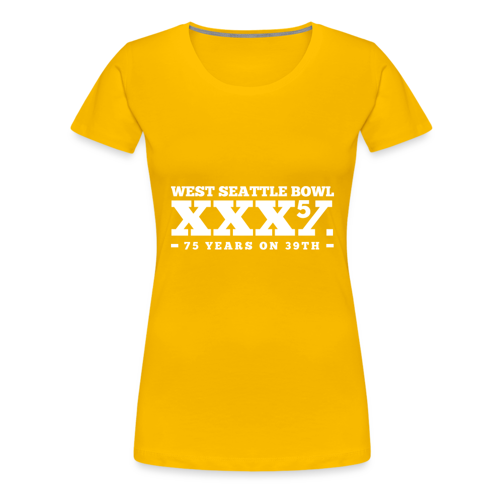 Women’s 75th Anniversary Shirt - sun yellow