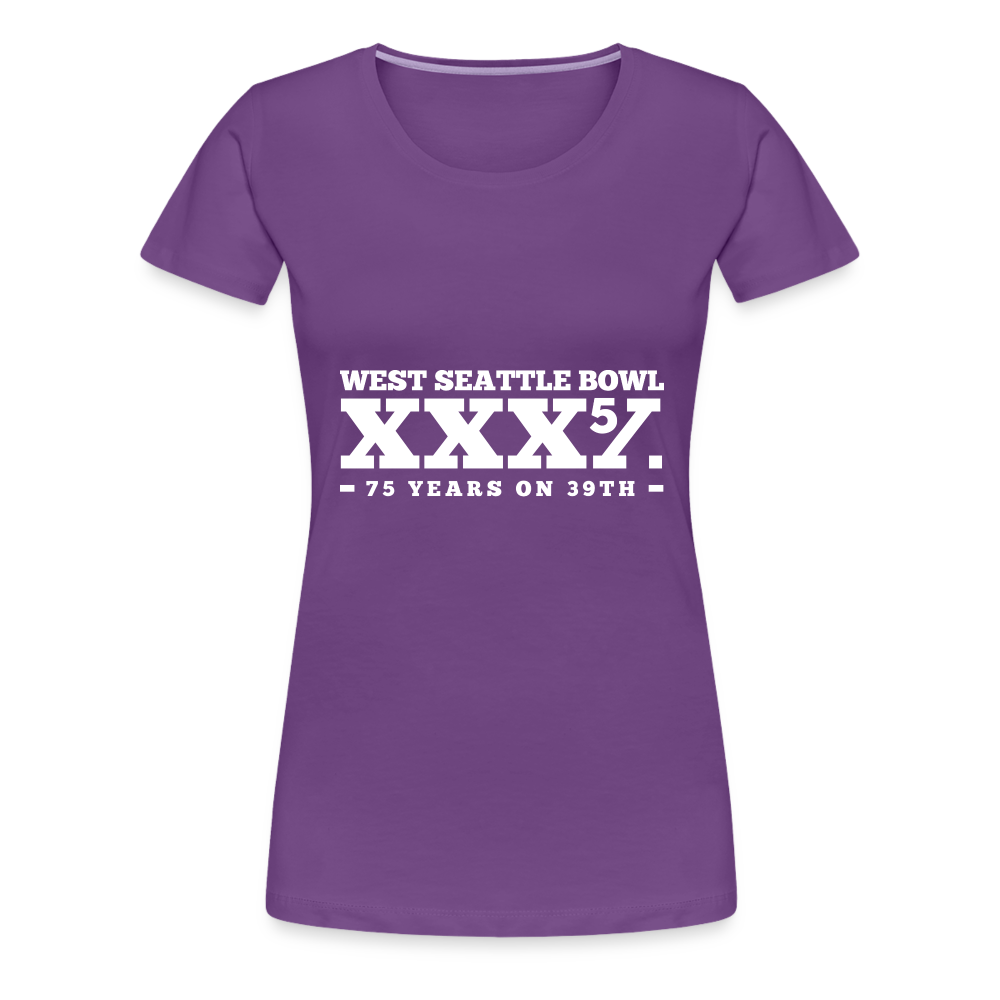 Women’s 75th Anniversary Shirt - purple