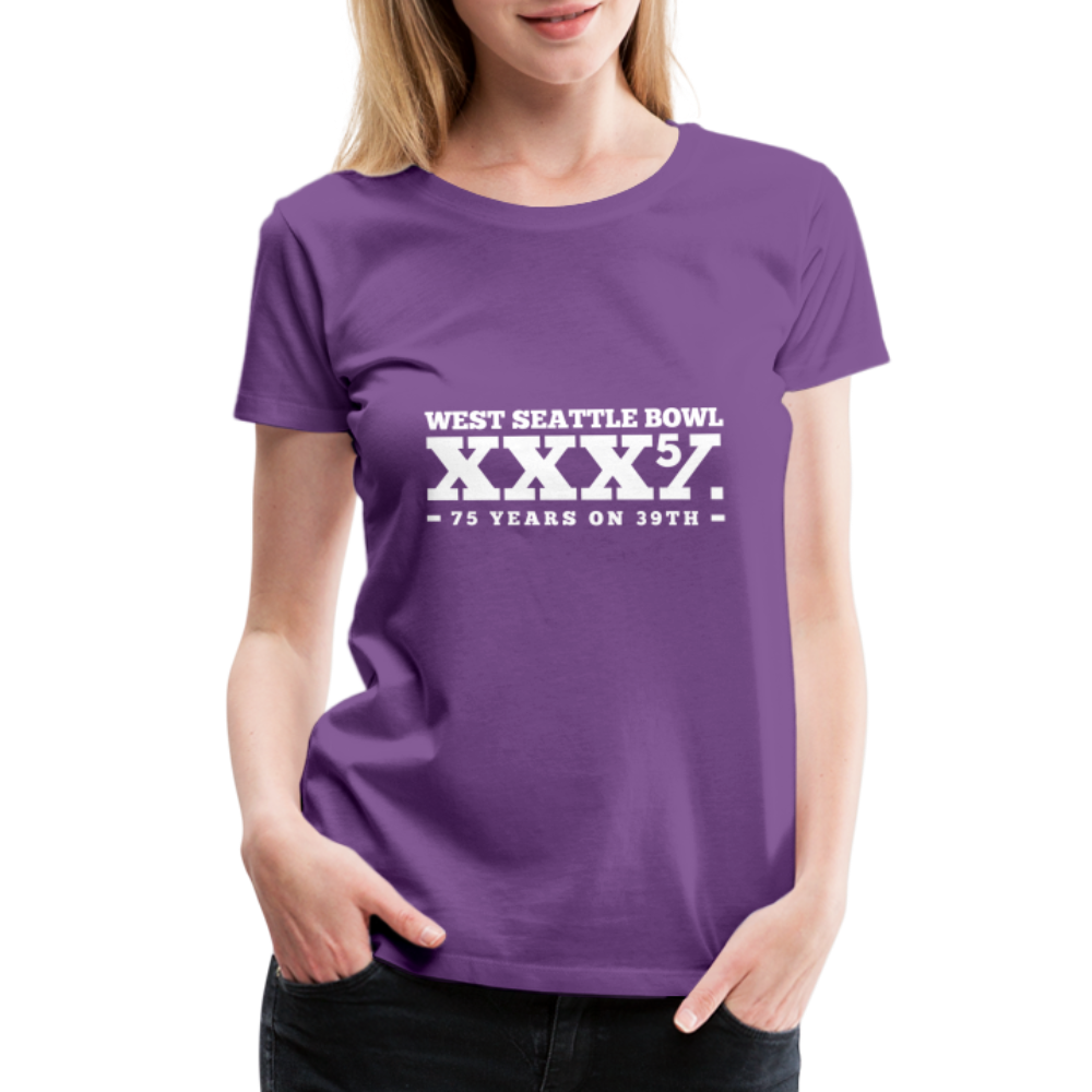 Women’s 75th Anniversary Shirt - purple