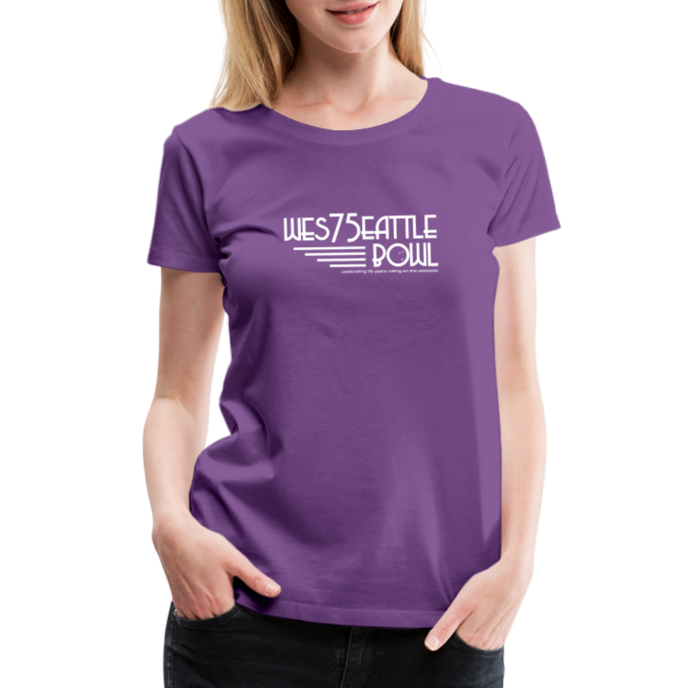 Women's 75th Anniversary Shirt - original - purple