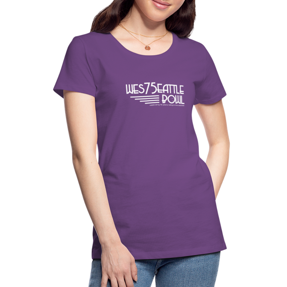 Women's 75th Anniversary Shirt - original - purple