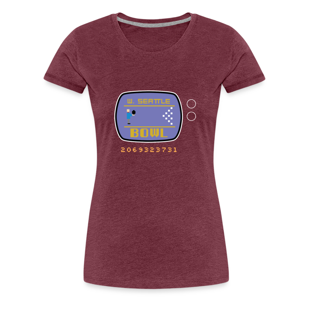Women’s Premium T-Shirt - heather burgundy