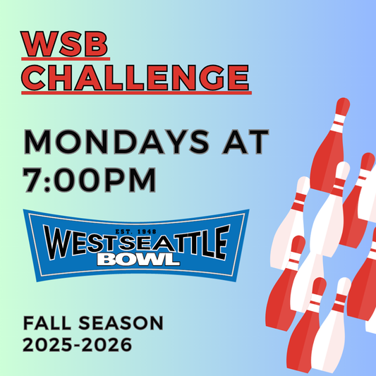 wSb Challenge League - Mondays at 7:00pm - 2025-2026 Season